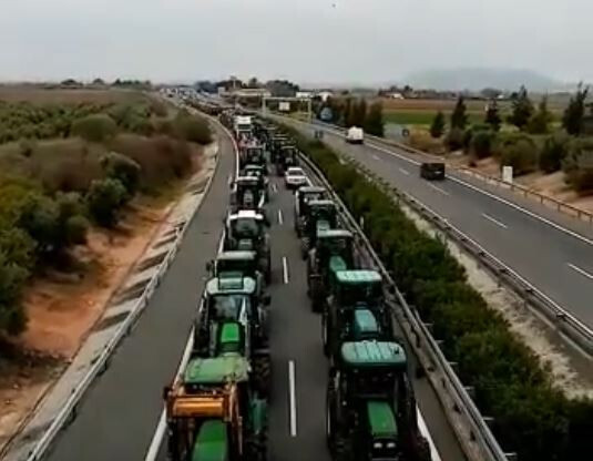 Tractorada Precios Málaga 00 (Foto COAG Andalucía)