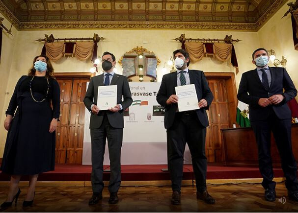 Declaración Inst Trasvase Murcia y Andalucía (Foto Junta de Andalucía)