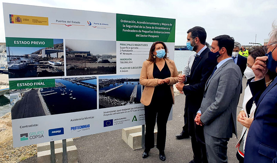 Inversiu00f3n puerto pesquero Almeru00eda (Foto Junta de Andalucu00eda)
