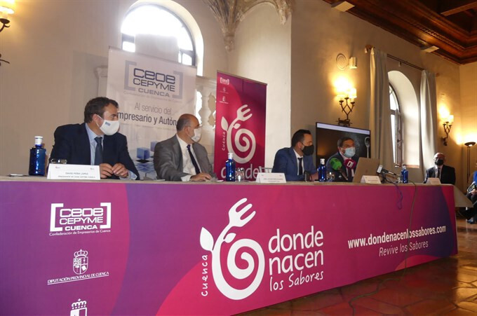 Presentaciu00f3n 'Donde nacen los sabores' (Foto CEOE Cepyme Cuenca)