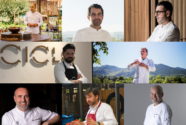 Collage cocineros verdes (Foto Madrid Fusiu00f3n)