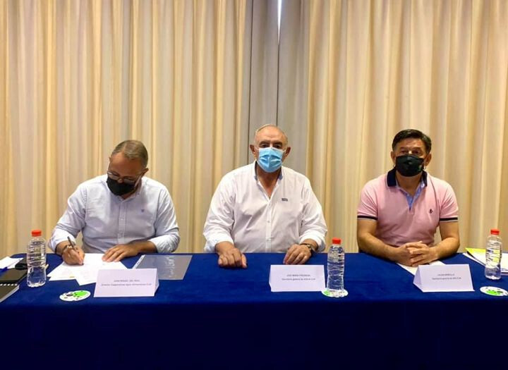 Rueda de Prensa Asaja COAG UPA Coop C LM PAC (Foto Asaja CLM)