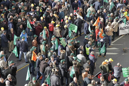 Protesta campo (Foto Asaja)
