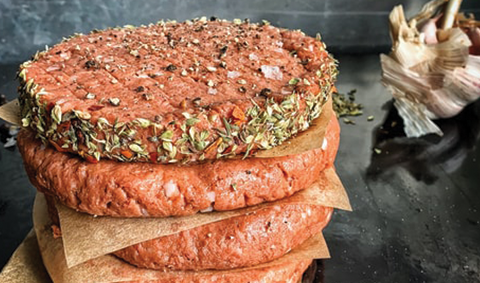 Hamburguesa vegana (Foto Veggie2Bussines)