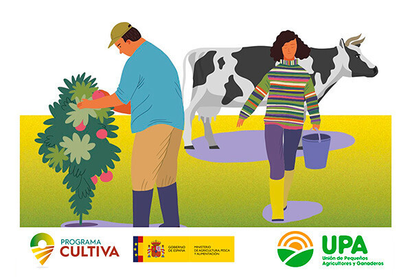 Programa Cultiva erasmus campo (Infografía UPA)