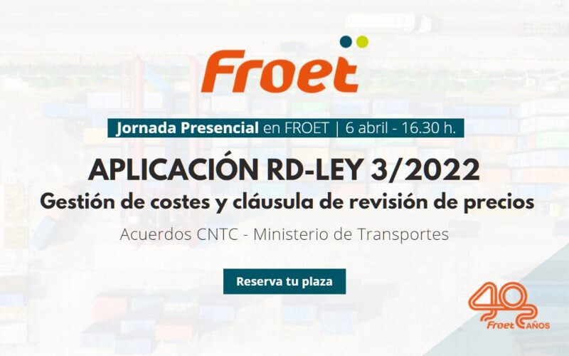 Cartel Jornada Actualizaciu00f3n Costes