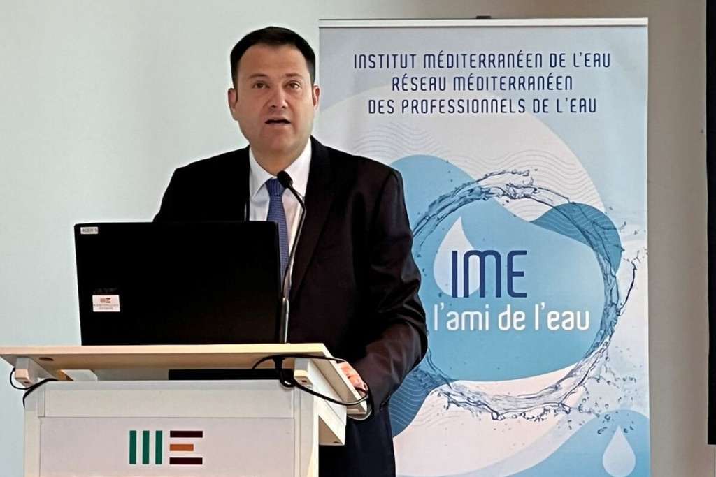 Director general del Agua, José Sandoval (Foto CARM)
