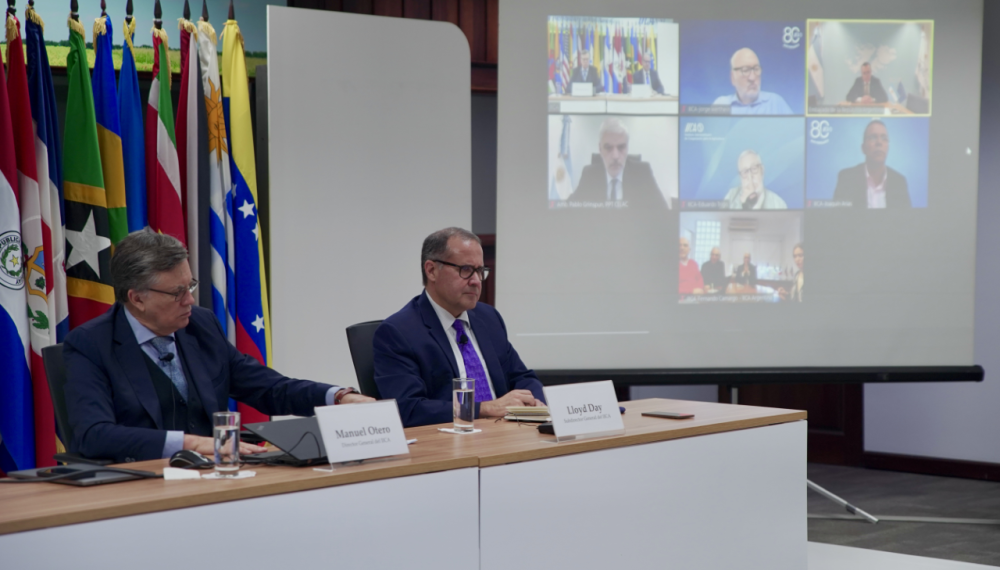 Agregados agru00edolas de pau00edses de las Amu00e9ricas ante UE (Foto IICA)