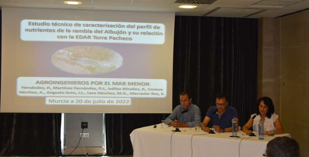 Rueda de prensa Agroingenieros por el Mar Menor 2