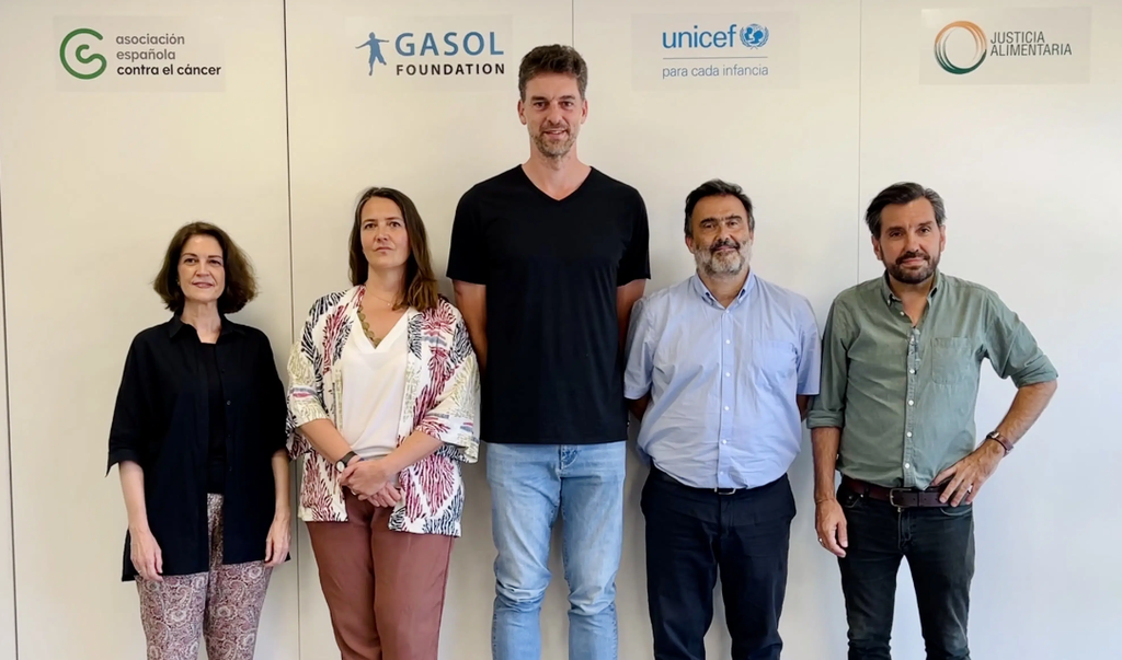 Gasol Foundation alimentaciu00f3n infantil