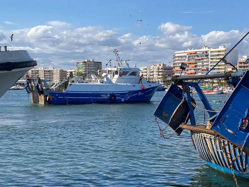 La Garrucha Barco pesquero Santa Pola