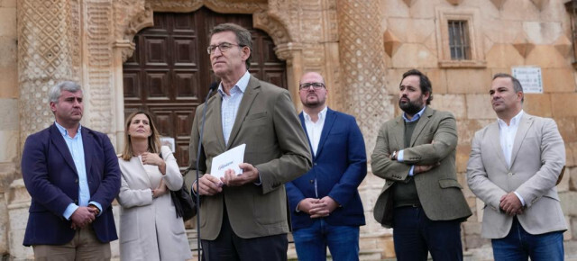 Feijoo en Guadalajara (Foto PP)
