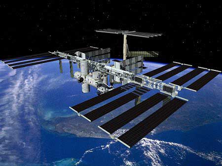 Iss earth limb Estaciu00f3n Espacial Internacional web