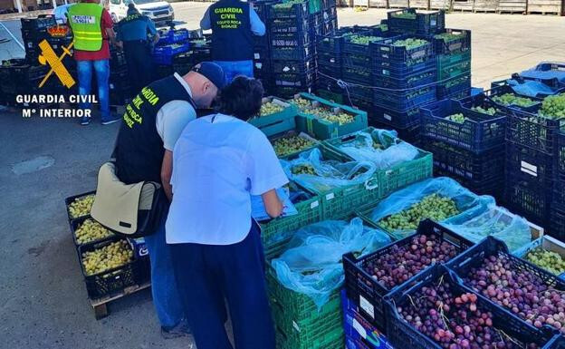 Una intervenida en Badajoz (Foto Guardia Civil)