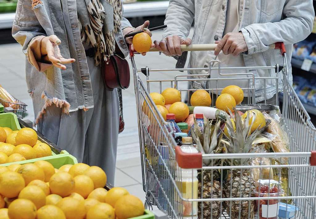 Cesta de la compra supermercado (Foto Facua)