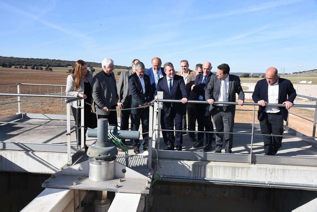 Garcu00eda Page inauguraciu00f3n Tuberu00eda Llanura Manchega (Foto Gobierno CLM)