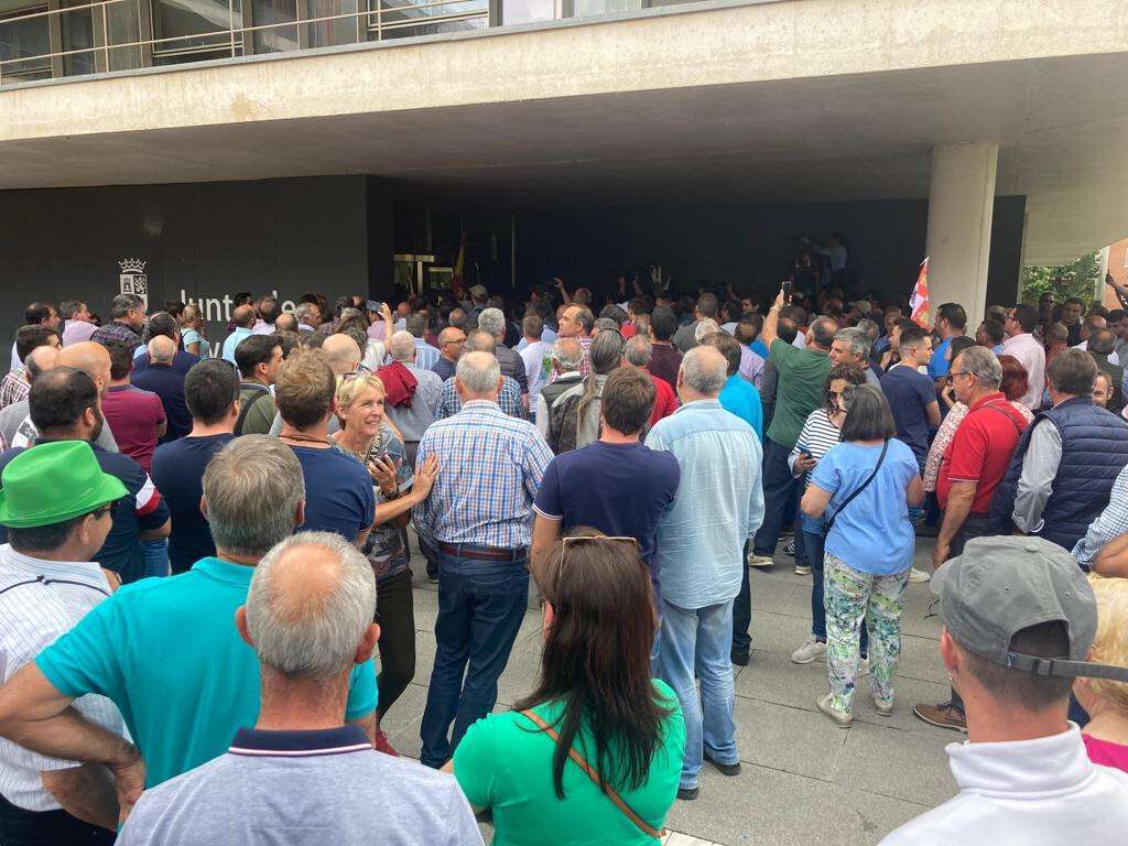 Protesta ganaderos (Foto Asaja) Salamanca