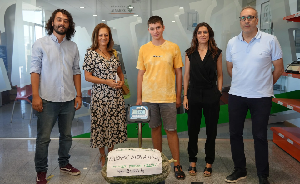 Pesaje notaria melu00f3n ganador 2023 (Foto Ayto Villanueva de la Serena)