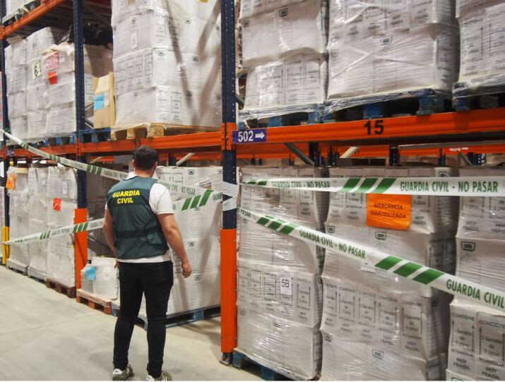 Bebidas inacutadas por GC operaciu00f3n UE (Foto Europol)