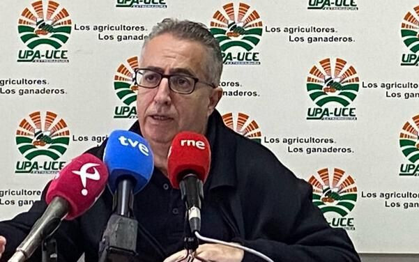 Secretario general de UPA-UCE Ignacio Huertas (Foto UPA-UCE Extremadura)