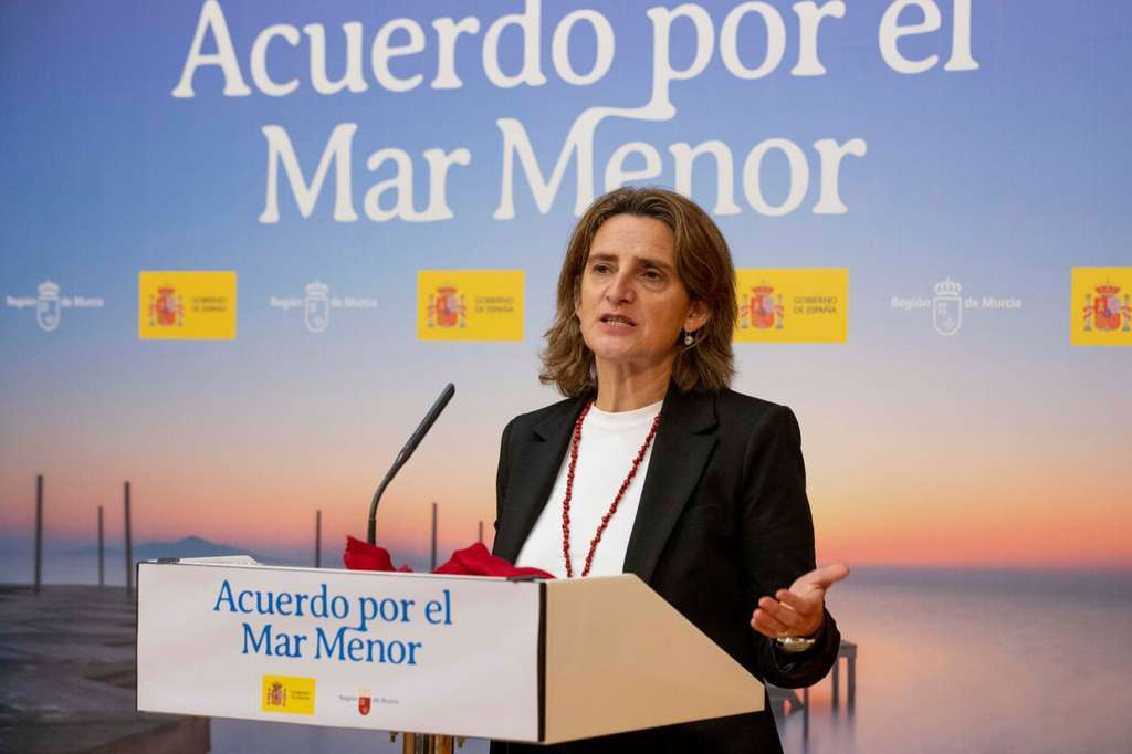 Ribera firma Comisiu00f3n Interadministrativa Mar Menor (Foto Miteco)