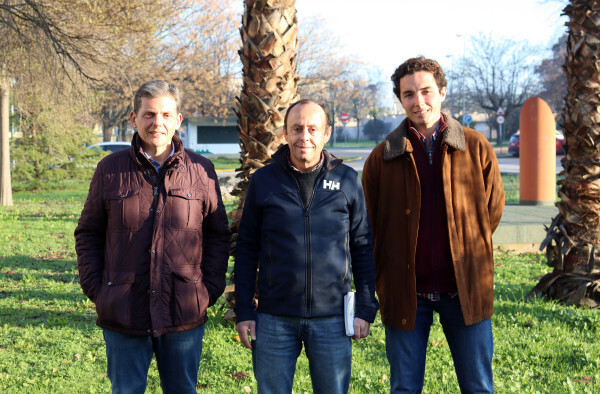 Investigadores proyecto agua regenerada olivar y tomate (Foto UCO)