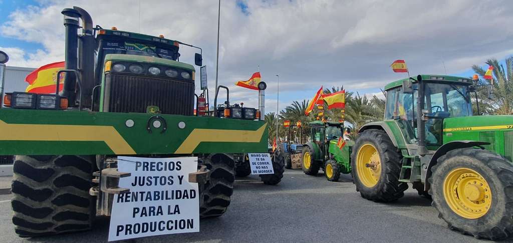 Protesta 16F Alicante 1 (Foto Asaja Alicante FB RRSS)