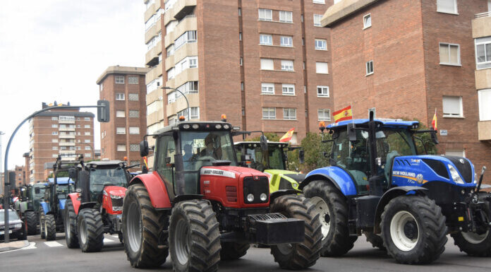 Tractorada del 14 de febrero (Foto Asaja Valladolid)