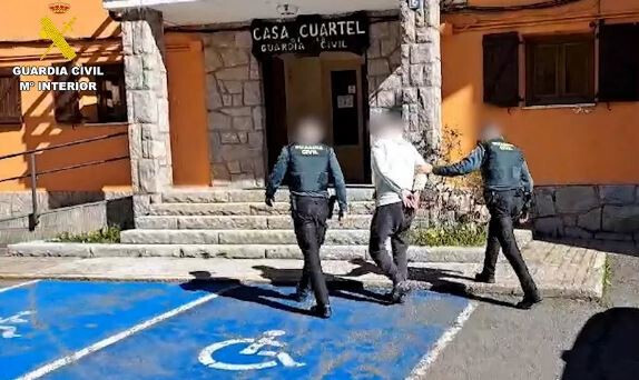 OP Detenido timo nazareno agricultores (Foto Guardia Civil)