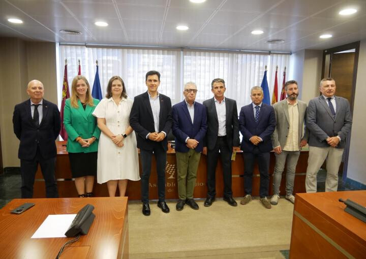 Comparecencia Maru00edn COAG Mar Menor (Foto Asamblea Regional)