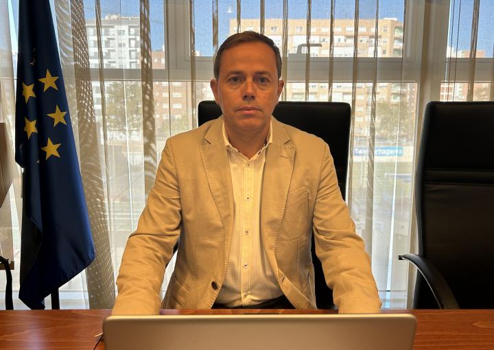 Pedro Fernández Molina de Agro Ingenieros por el Mar Menor (Foto Asamblea Regional)