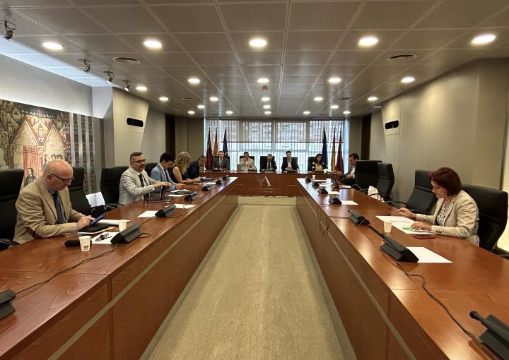 Comisión de Asuntos Generales e Institucionales, de la UE y DDHH (Foto Asamblea Regional)