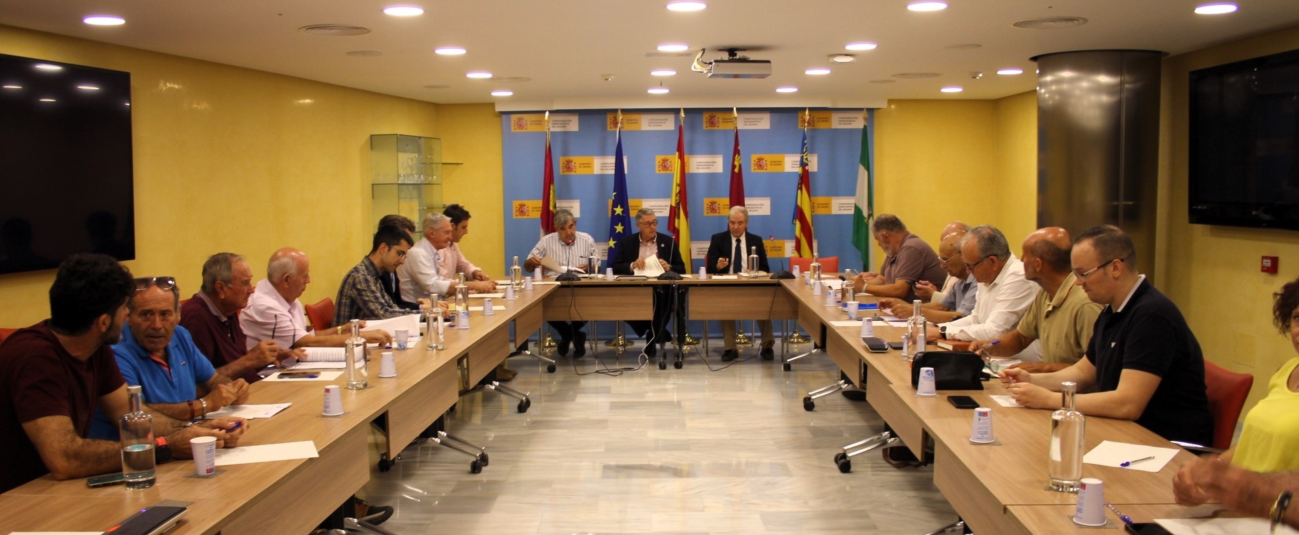 Comisión de Desembalse septiembre  2024 (Foto CHS)