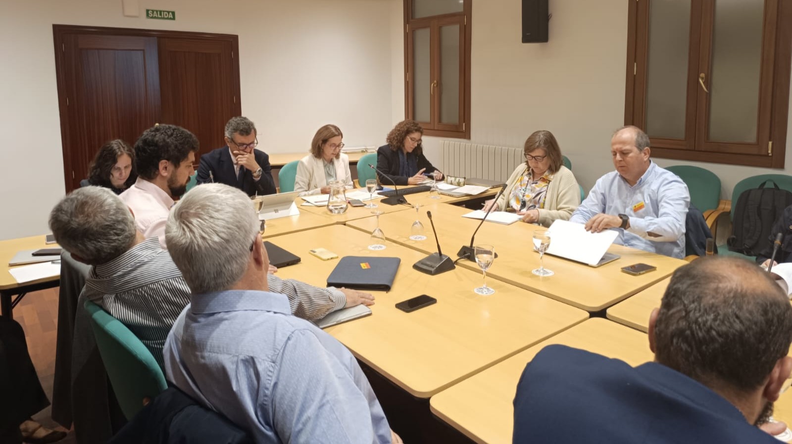 Reunión de la mesa sectorial de frutos secos (Foto MAPA)