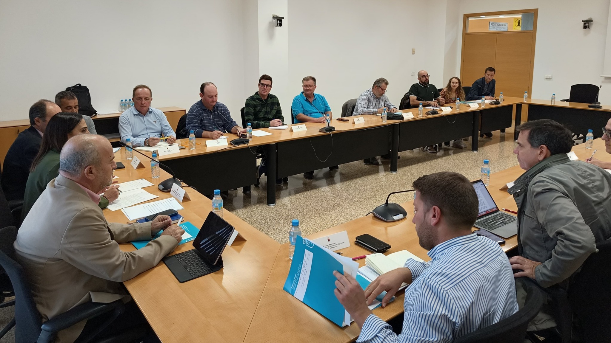 Reunión de la Mesa de Cítricos celebrada en la Consejería de Agua, Agricultura, Ganadería y Pesca (Foto CARM)