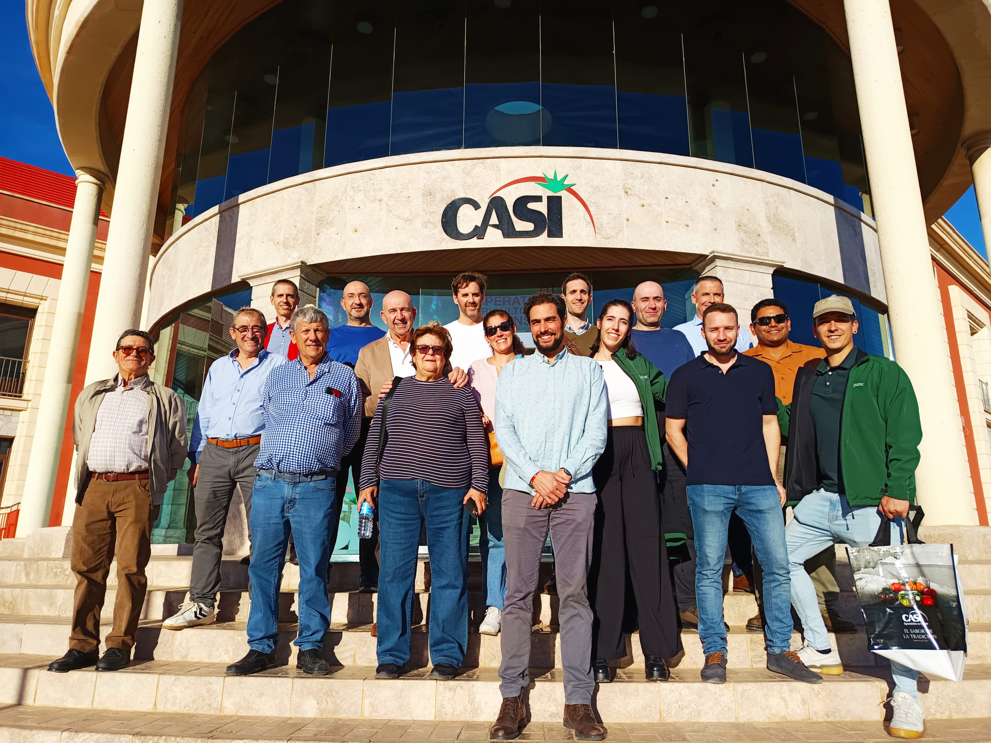 Visita a la empresa CASI (Foto Coexphal)
