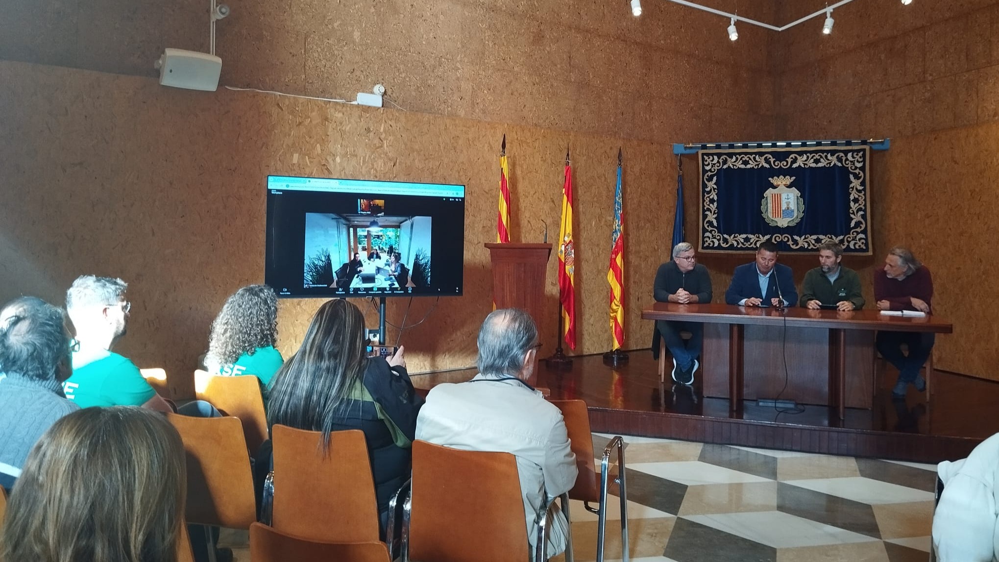 Jornada de presentación del proyecto GePescArt (Foto ANSE)