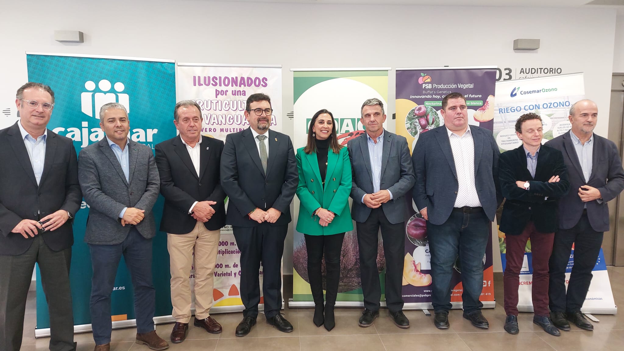 Sara Rubira en la Agro Jornada 2024 organizada por COAG y el Ayuntamiento de Cieza (Foto CARM)