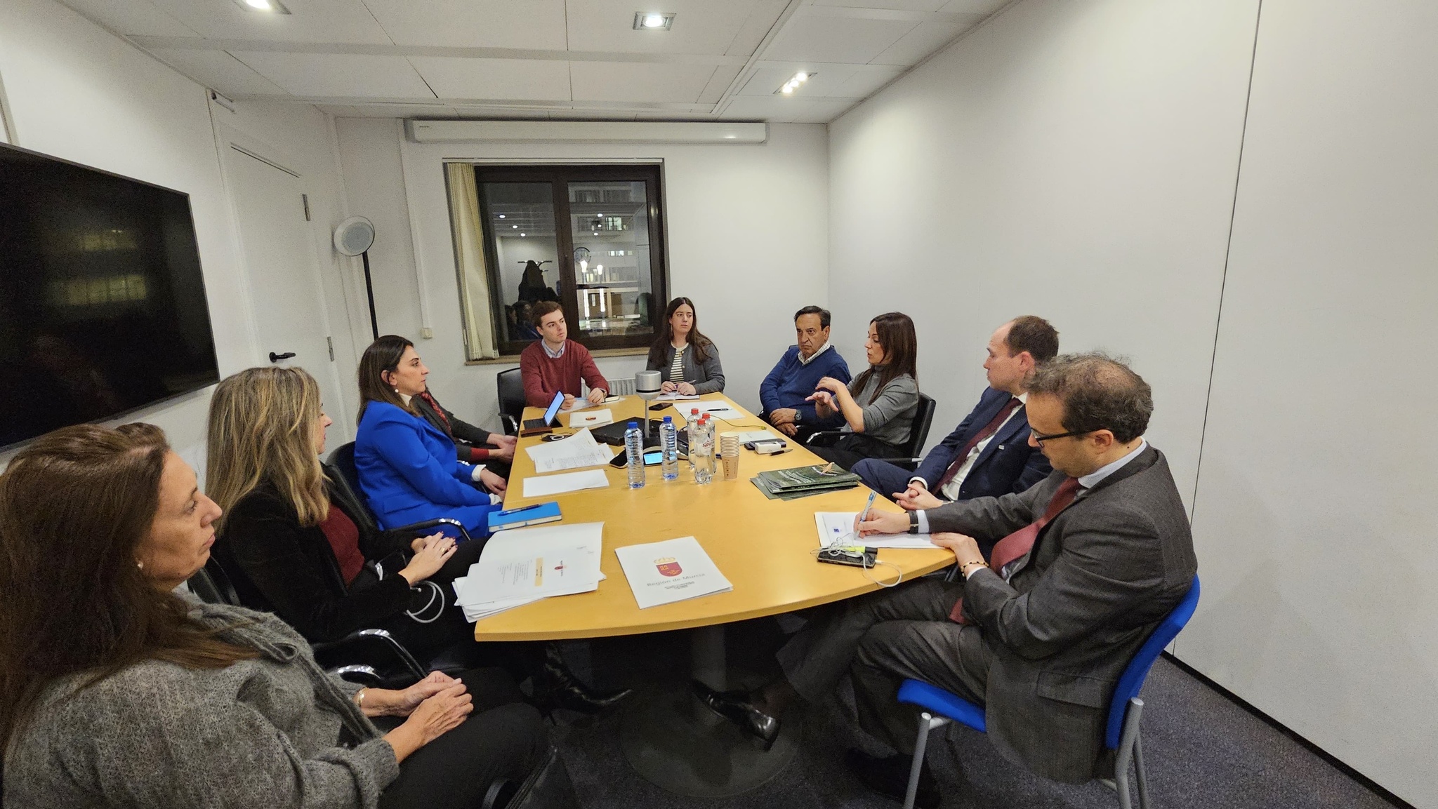 Reunión de Rubira con COPA_Cogeca (Foto CARM)