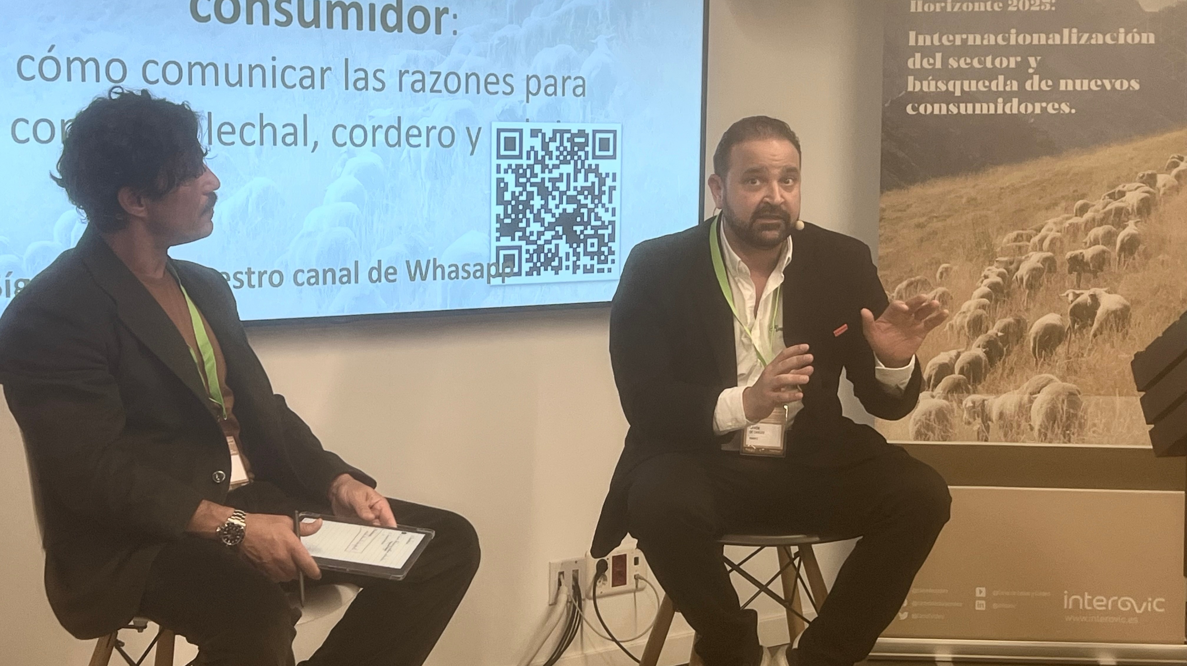 Miguel Chico y Ramón de Cangas en el VIII Seminario Interovic (Foto Interovic)