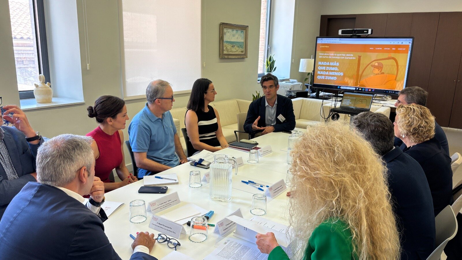 Presentación de Zumotrón (Foto Generalitat valenciana)