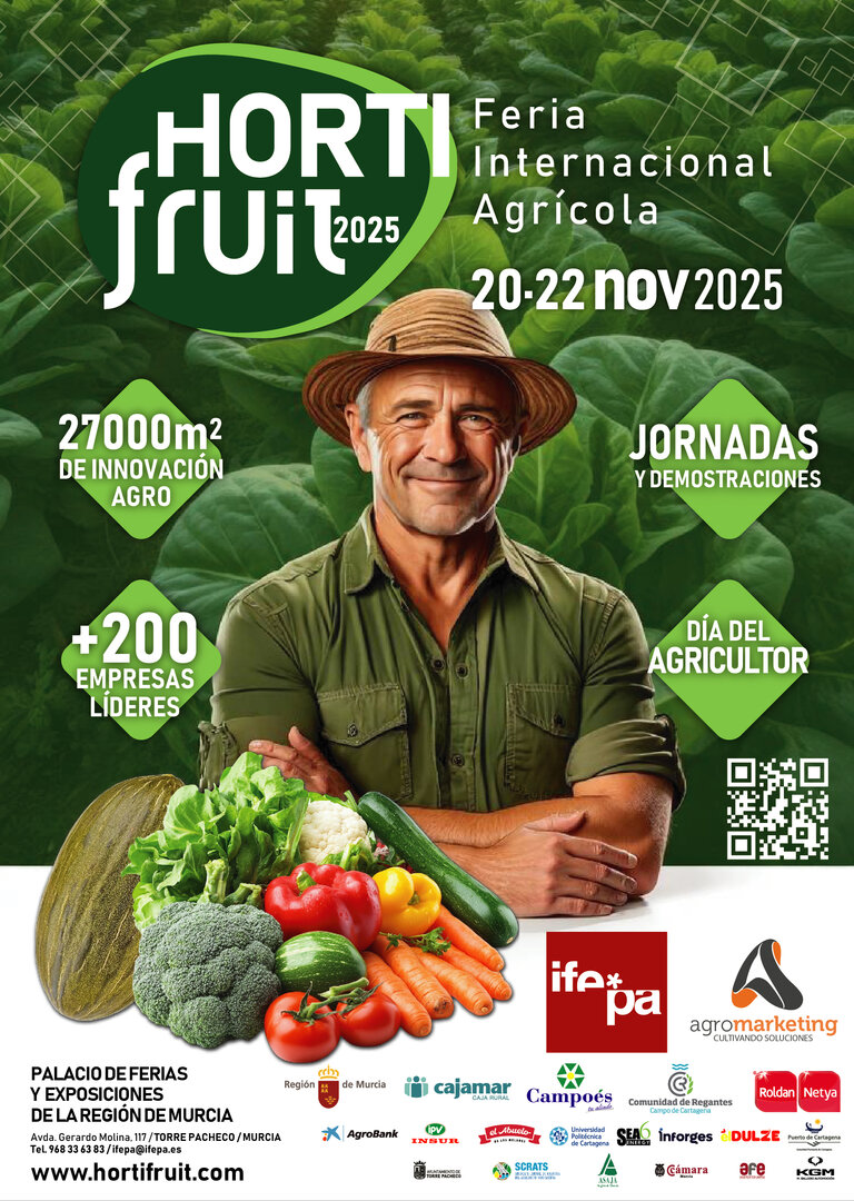Cartel Hortifruit 2025 (Foto Ifepa)