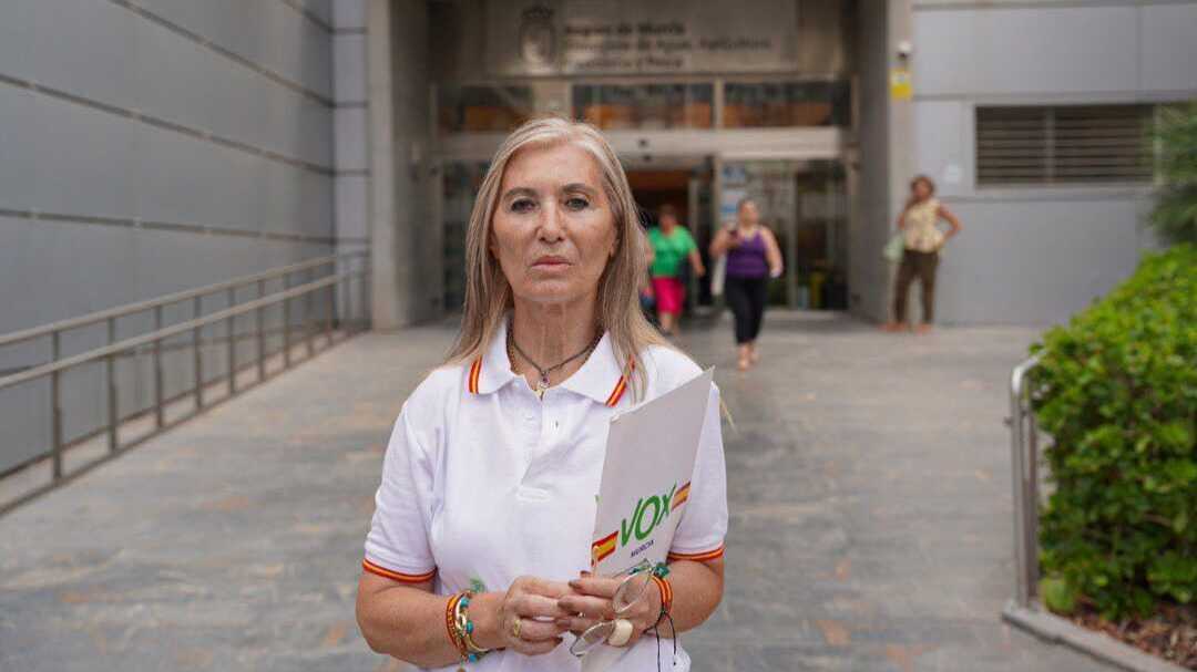 La secretaria provincial de Vox Murcia, Carmen Menduiña (Foto Vox)