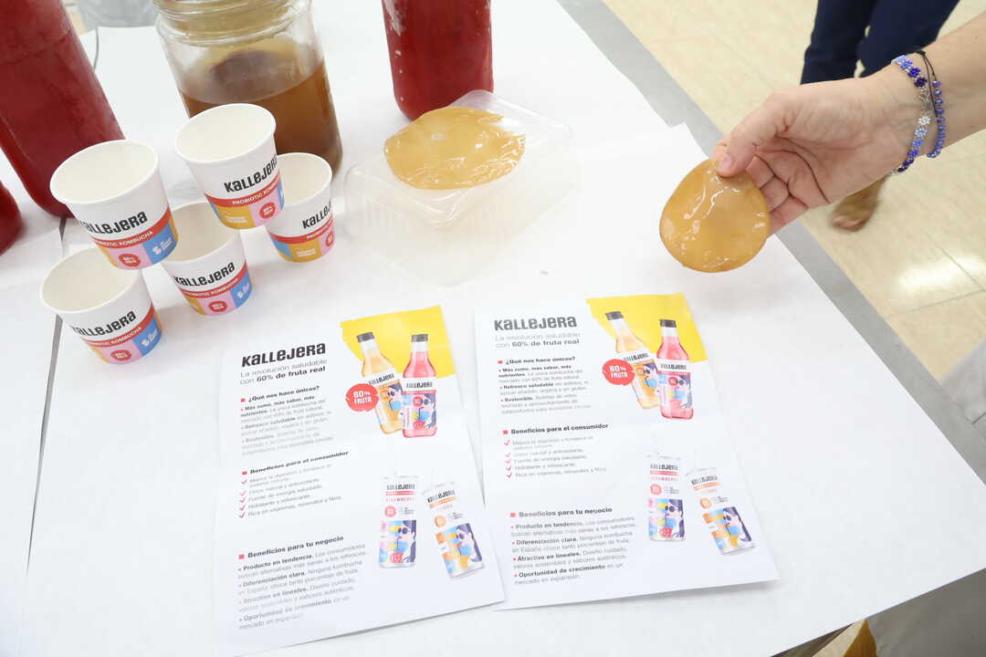 Investigación sobre kombucha sin azúcar (Foto UPCT)