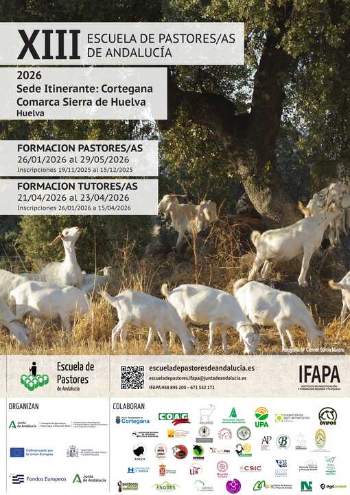 Cartel XIII Escuela de Pastores de Andalucía