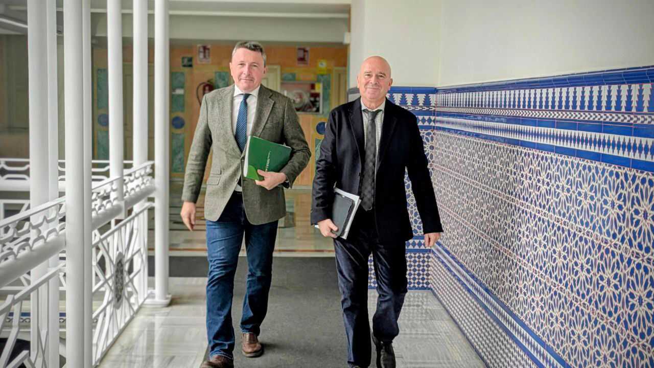Pascual Salvador y Antonio Martínez Nieto (Foto Vox)
