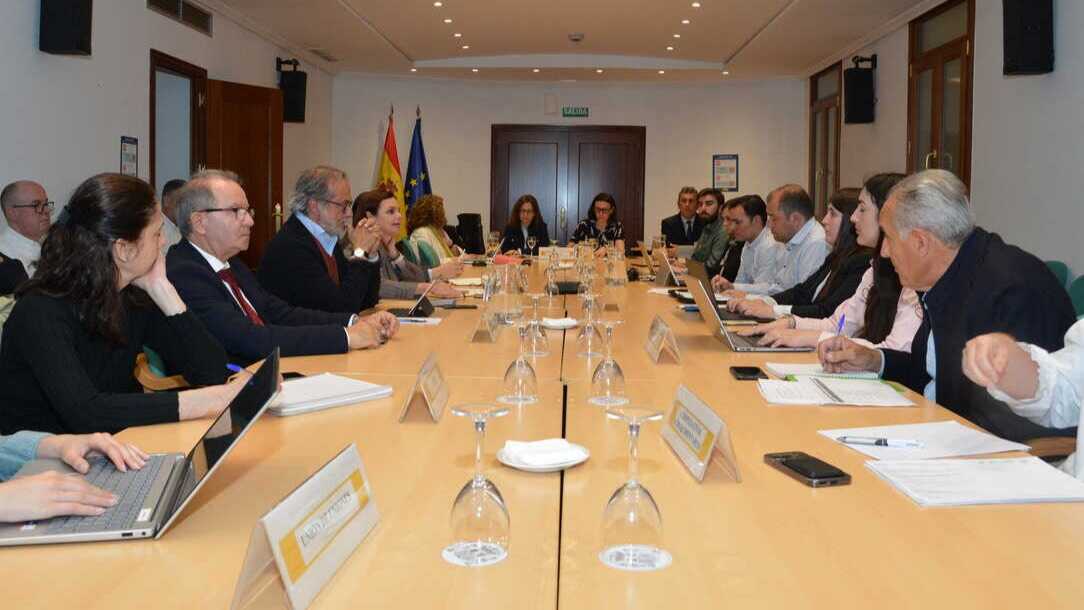 Reunión de la mesa sectorial de la flor cortada y planta ornamental (Foto MAPA)