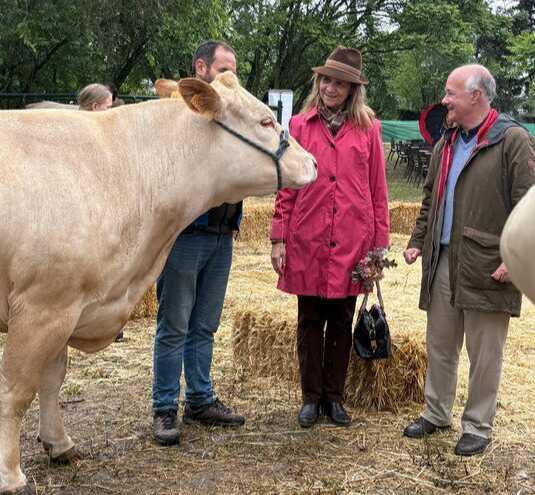 La Infanta Elena visita la exposición ganadera de SICampo (Foto SICampo)